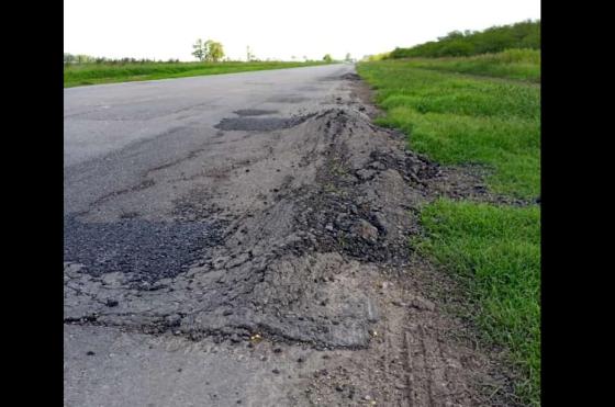 Los automovilistas que por allí circulan saben que el riesgo de accidentes est� por el mal estado y falta de mantenimiento