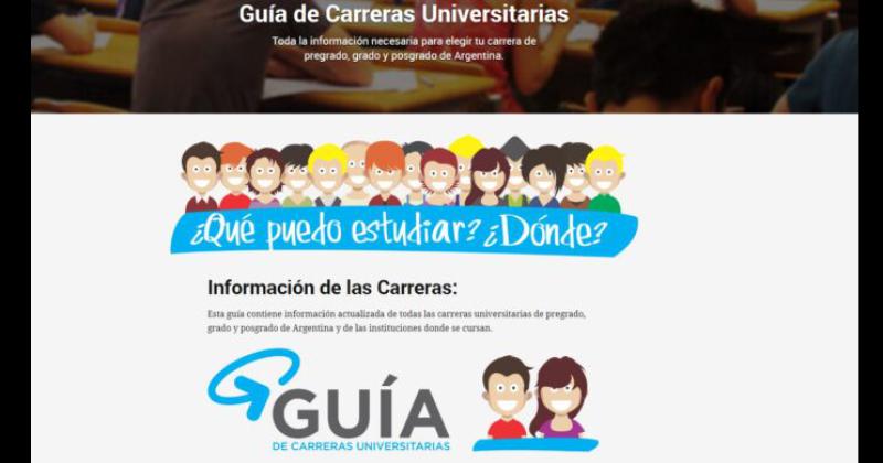 La Guía de Carreras contiene los m�s de 12000 títulos que hoy se pueden estudiar en las 133 instituciones universitarias de nuestro país