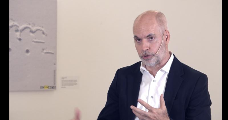 Horacio Rodríguez Larreta y un mano a mano con LA OPINION en Buenos Aires