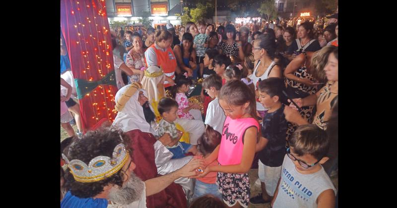 Los Reyes Magos también estuvieron en las capillas de Asunción Santa Teresita y Parroquia Sagrado Corazón