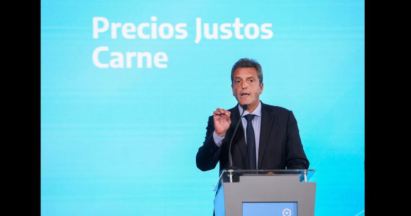 El ministro de Economía Sergio Massa