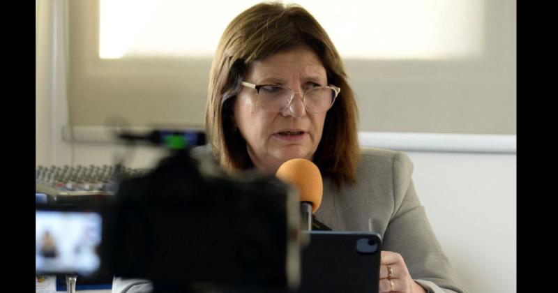 La presidenta del Consejo Nacional del PRO Patricia Bullrich cruzó a la vicepresidenta