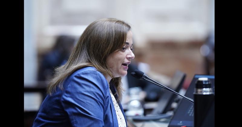 La presidenta de la C�mara de Diputados Cecilia Moreau