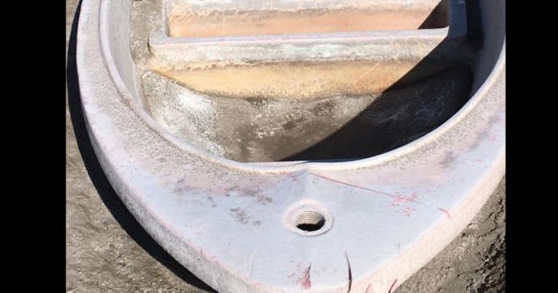 Estos elementos fueron hallados por vecinos de la ciudad en un brazo de la Laguna de Gómez
