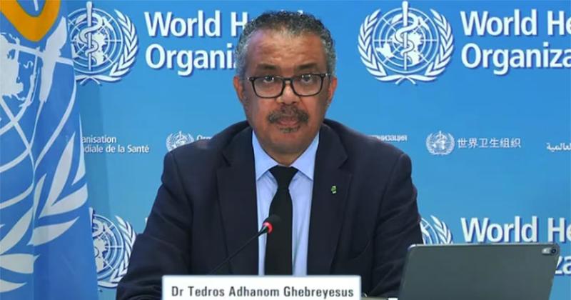 Tedros hizo hincapié que a pesar de la buena noticia el Coronavirus no dejó de ser una amenaza