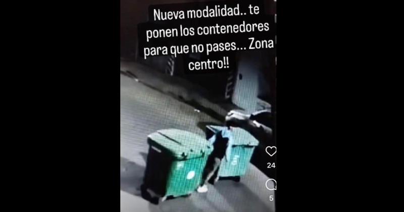 Una imagen del video que se viralizó en las redes sociales