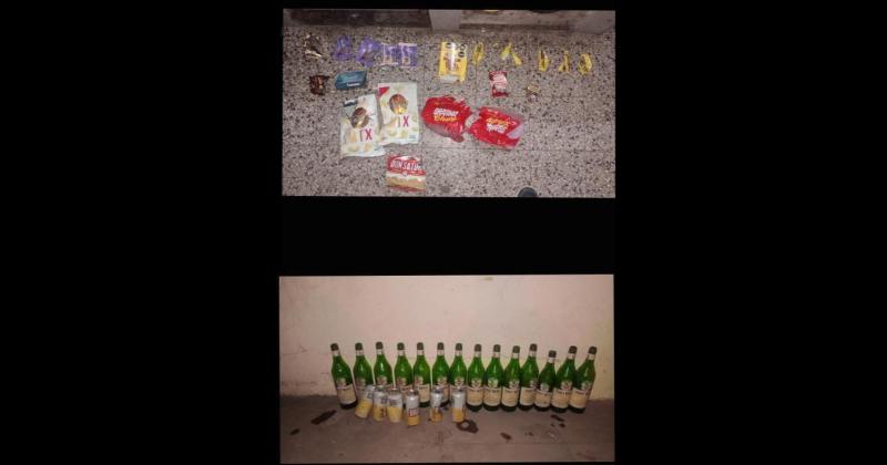 En la casa del joven se encontraron varios productos robados