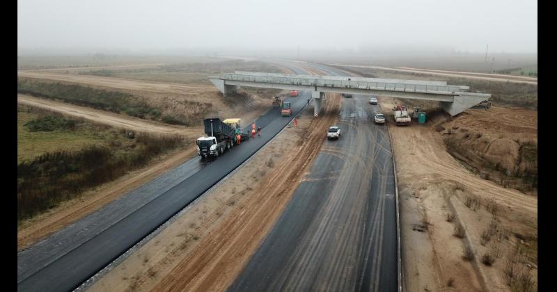Importantes trabajos se est�n realizando para habilitar completamente la ruta