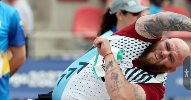 Pablo Giménez est� compitiendo en sus segundos Juegos Parapanamericanos