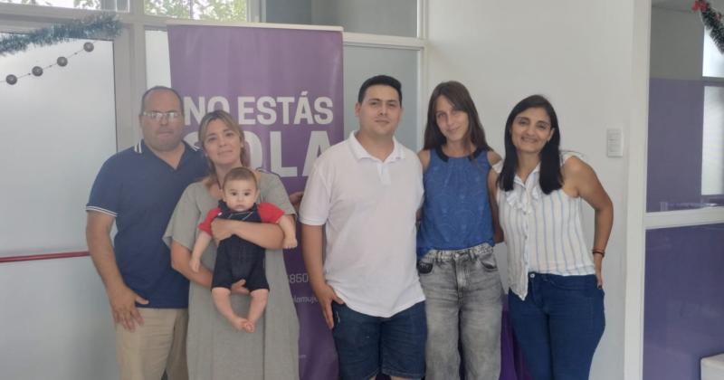 El grupo multidisciplinario est� integrado por dos psicólogos una abogada y una trabajadora social y depende de la Dirección de la Mujer