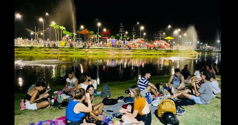 El Parque Belgrano se ha convertido en uno de los atractivos de la ciudad
