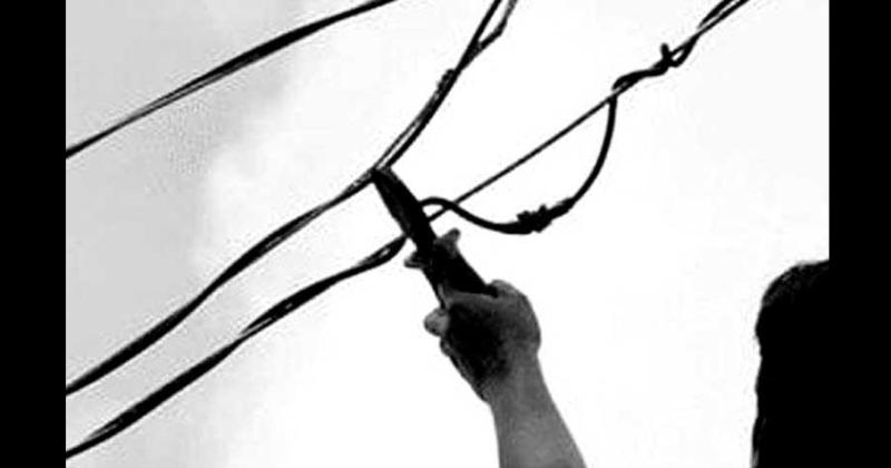 El robo de cables es cosa de casi todos los días