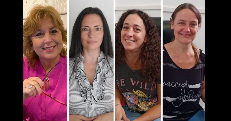 Alejandra Morales Anabel Sinchi Cintia Fabbri y Victoria Luppo