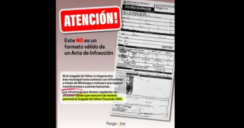 Ni el Juzgado de Faltas ni ninguna otra �rea municipal establece contacto con infractores a través de Whatsapp o mails aseguraron