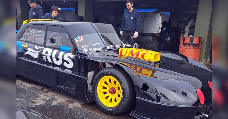 El Ford que conducir� el pergaminense en su vuelta al TC Pista
