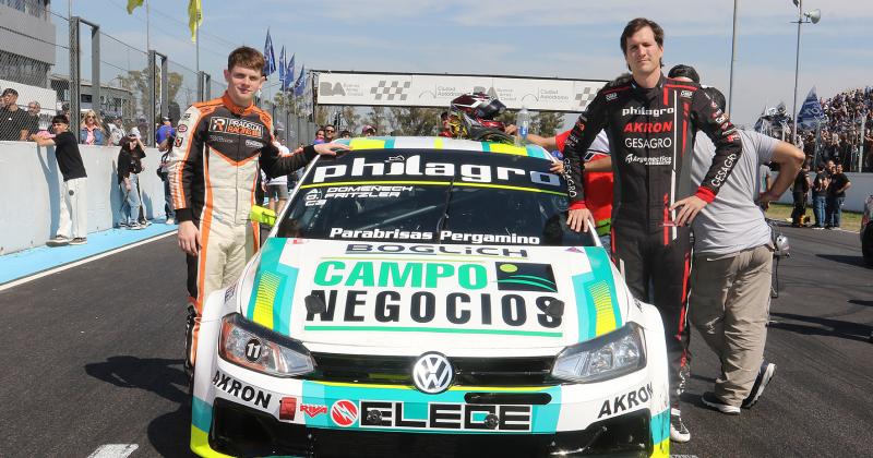 Alfonso Domenech compartió el Virtus con su invitado Otto Fritzler
