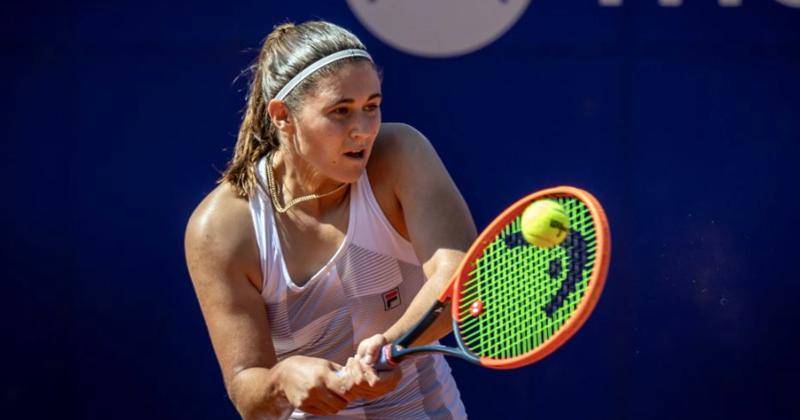 Julia Riera se despidió del Argentina Open en los cuartos de final
