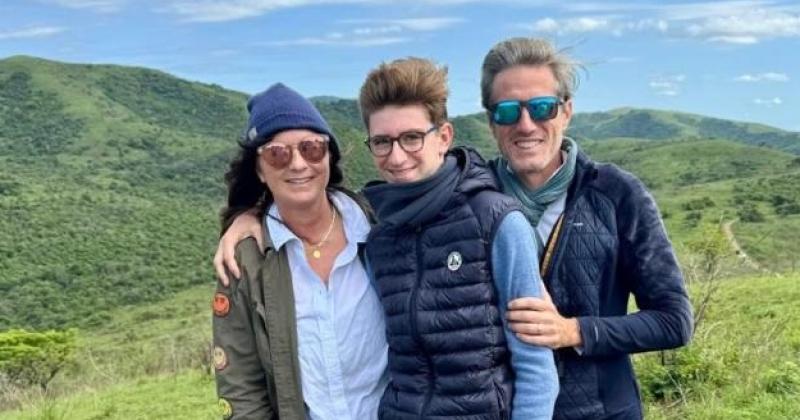 Valérie Viggo y Gonzalo Martínez forman una familia con mucho amor a Argentina