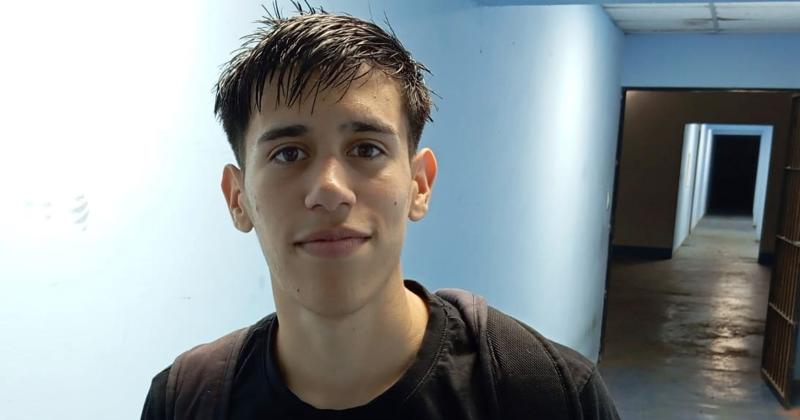 Federico de Luca volante de Juventud que este domingo se presentar� en Rojas