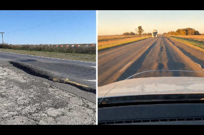 La peligrosa situacioacuten de la Ruta 3- los tramos maacutes deteriorados de la uacutenica carretera argentina que llega al Fin del Mundo